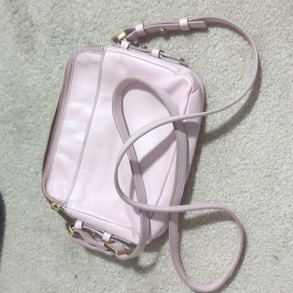 Fossil Piper Toaster Leather Crossbody - Light Pink - Picture 7 of 7